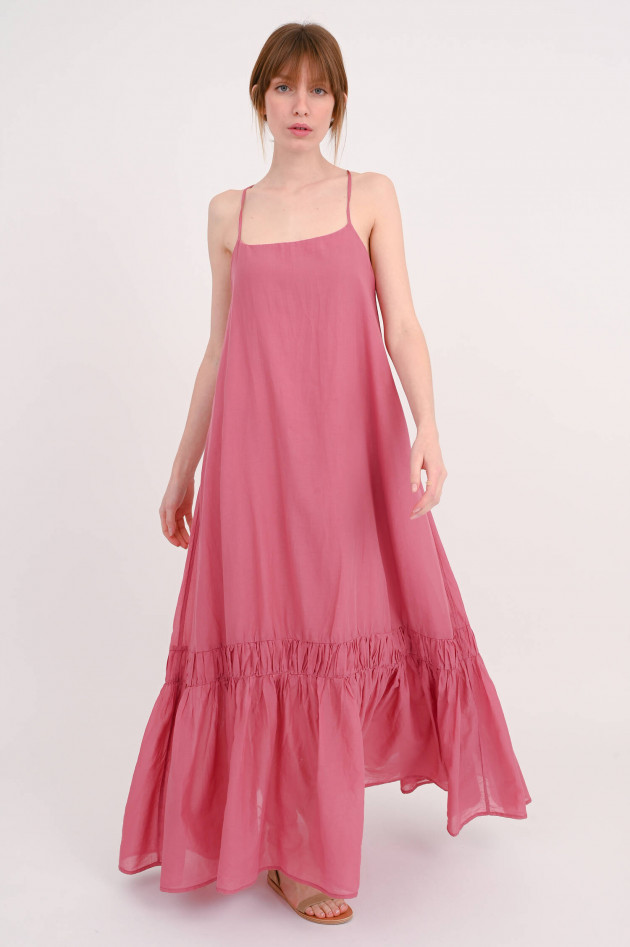 Devotion Twins Maxikleid KARLA mit Volants in Sandrot