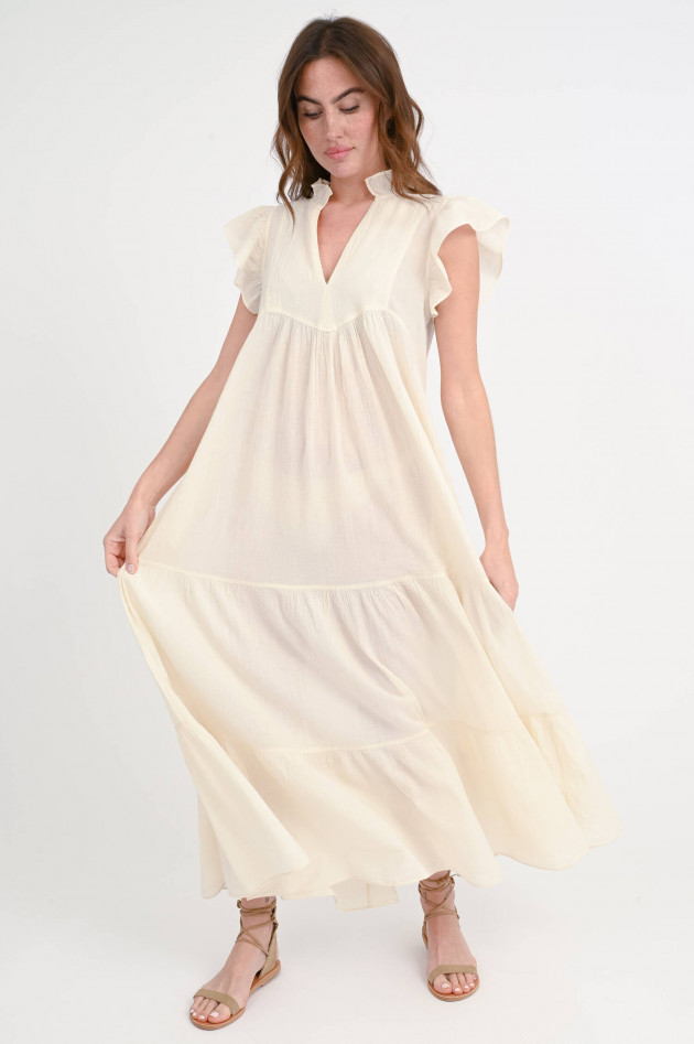 Devotion Twins Kleid TERRIFIC mit Volants in Creme