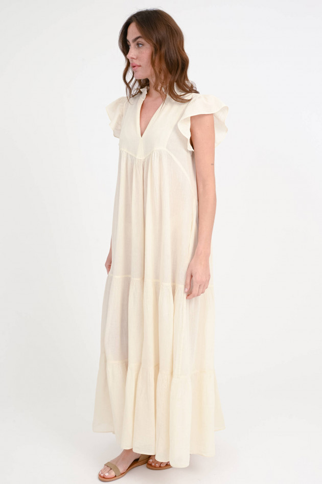 Devotion Twins Kleid TERRIFIC mit Volants in Creme