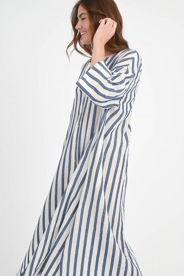 Devotion Twins Kleid HYPONOTIC mit Rückenausschnitt in Blau/Weiß
