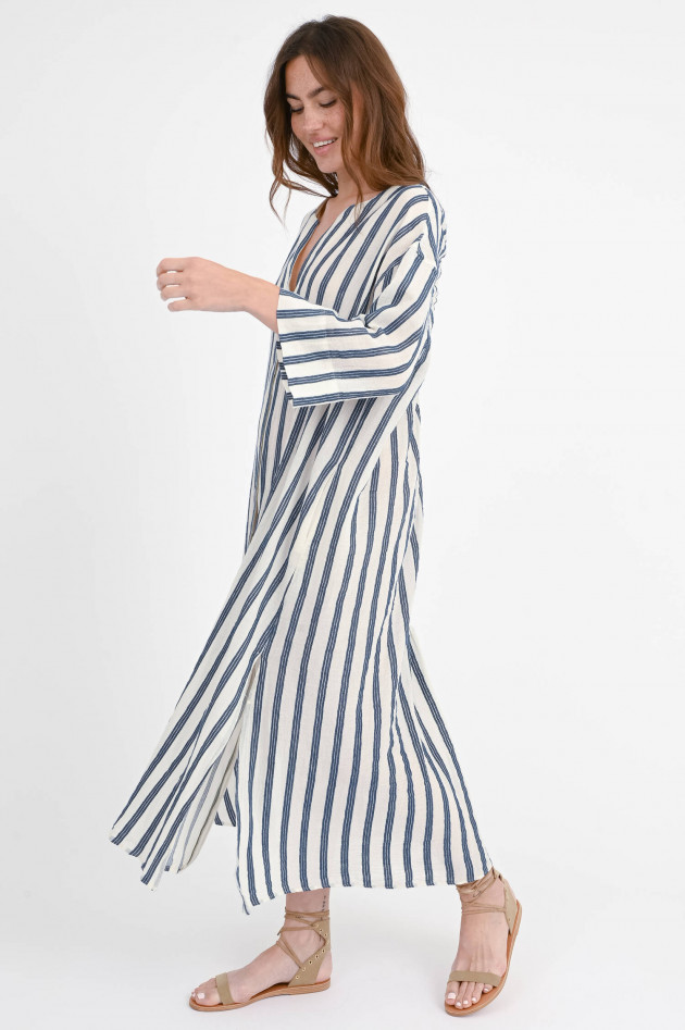Devotion Twins Kleid HYPONOTIC mit Rückenausschnitt in Blau/Weiß
