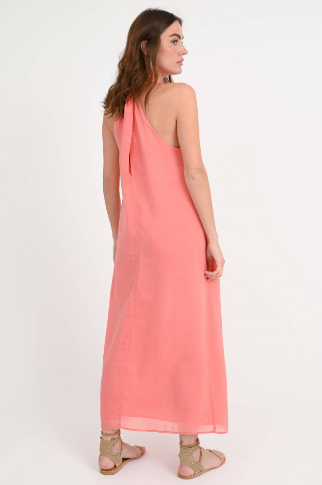 Devotion Twins Kleid MUSE mit dekorativen Ausschnitt in Coral