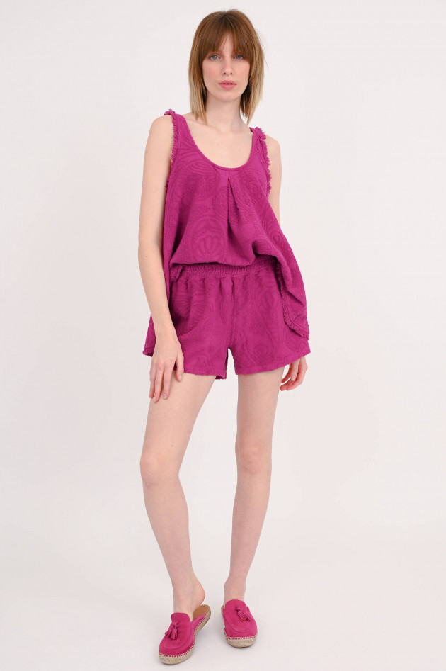 Devotion Twins Frottee-Shorts TATIANA in Magenta