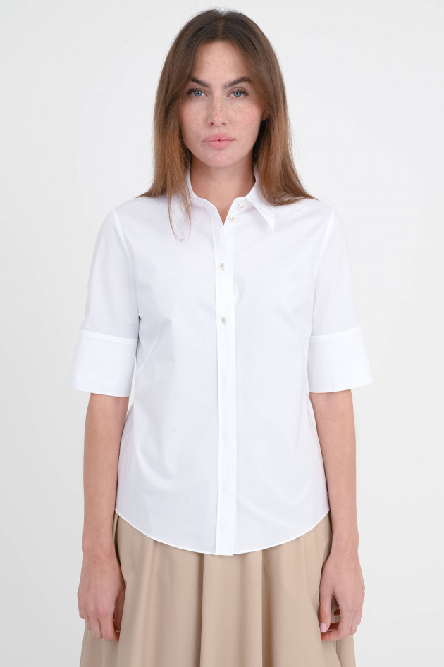 Dorothee Schumacher Baumwoll-Bluse PURE POWER in Weiß