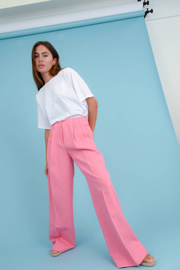 Dorothee Schumacher Palazzo Hose in Pink