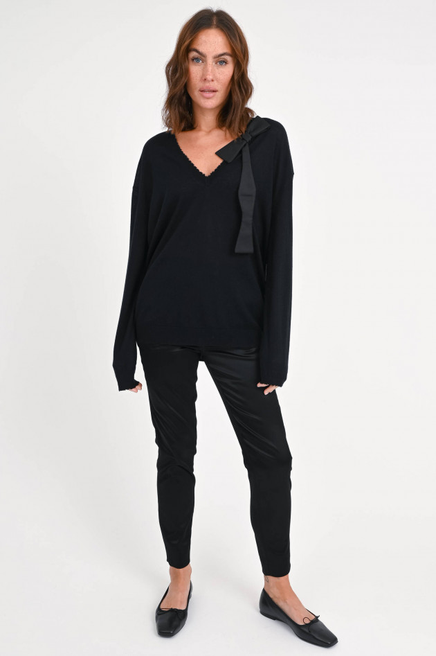 Dorothee Schumacher Shiny Hose in Schwarz