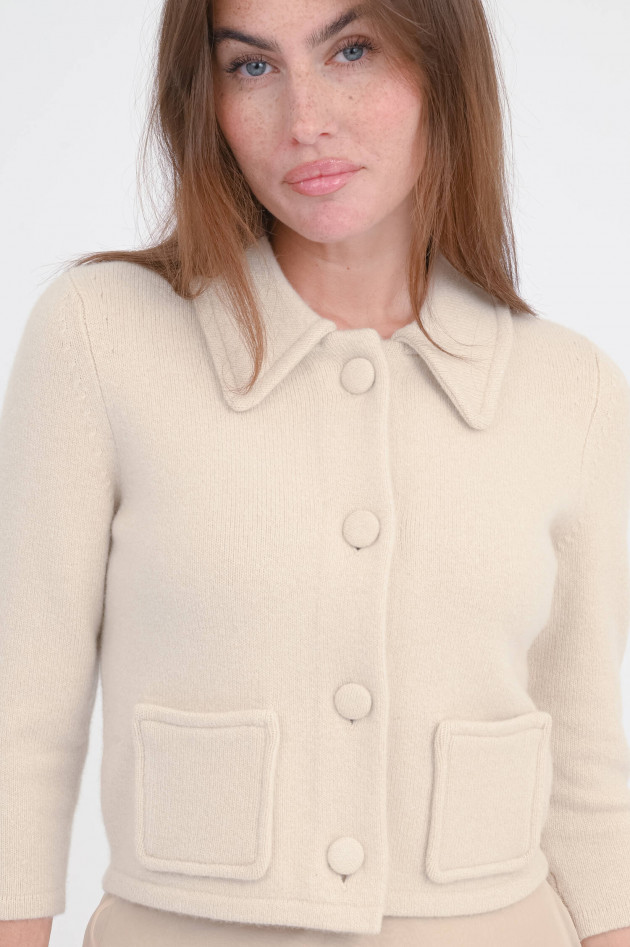 Dorothee Schumacher Strickjacke aus Cashmere-Mix in Angora