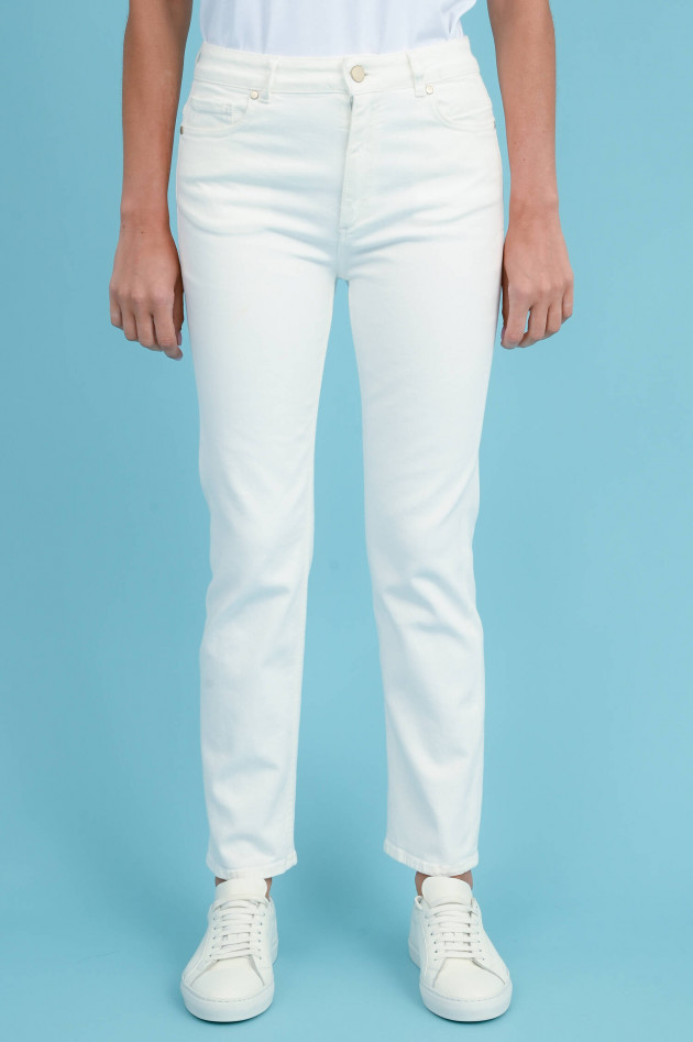Dorothee Schumacher Cropped Fit Jeans in Weiß