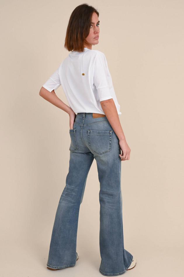 Dorothee Schumacher Weite Jeans DENIM LOVE in Mittelblau