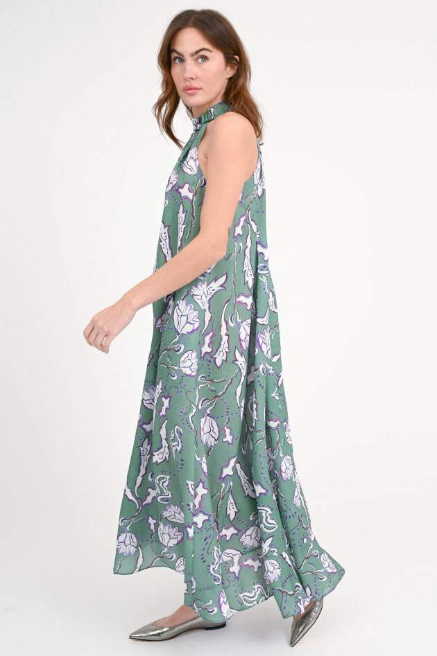 Dorothee Schumacher Kleid SUMMER BREEZE in Grün/Lila gemustert