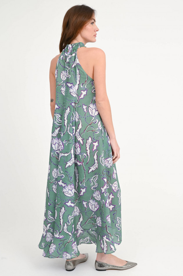 Dorothee Schumacher Kleid SUMMER BREEZE in Grün/Lila gemustert