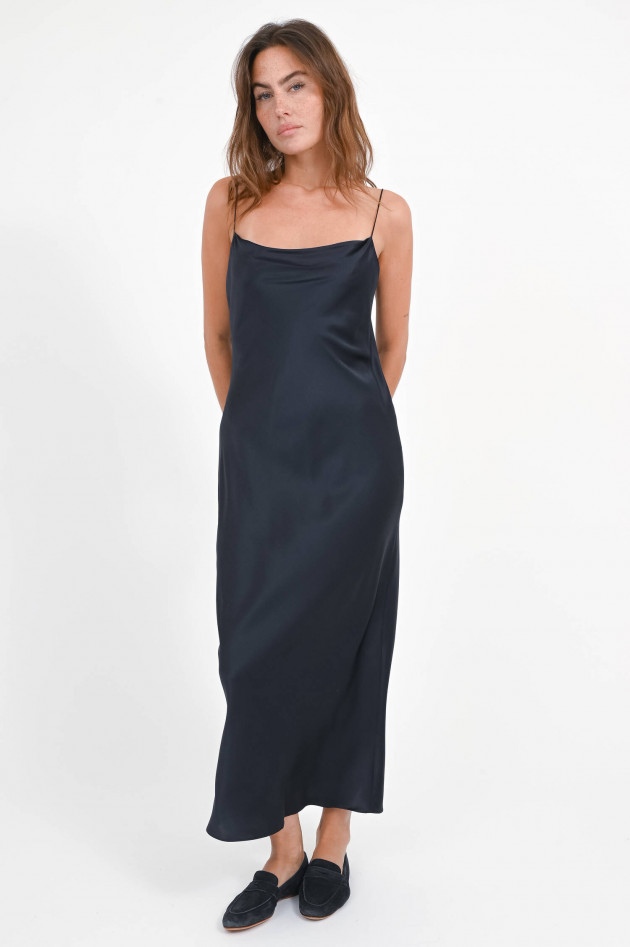 Dorothee Schumacher Slipdress aus Seide in Dark Navy