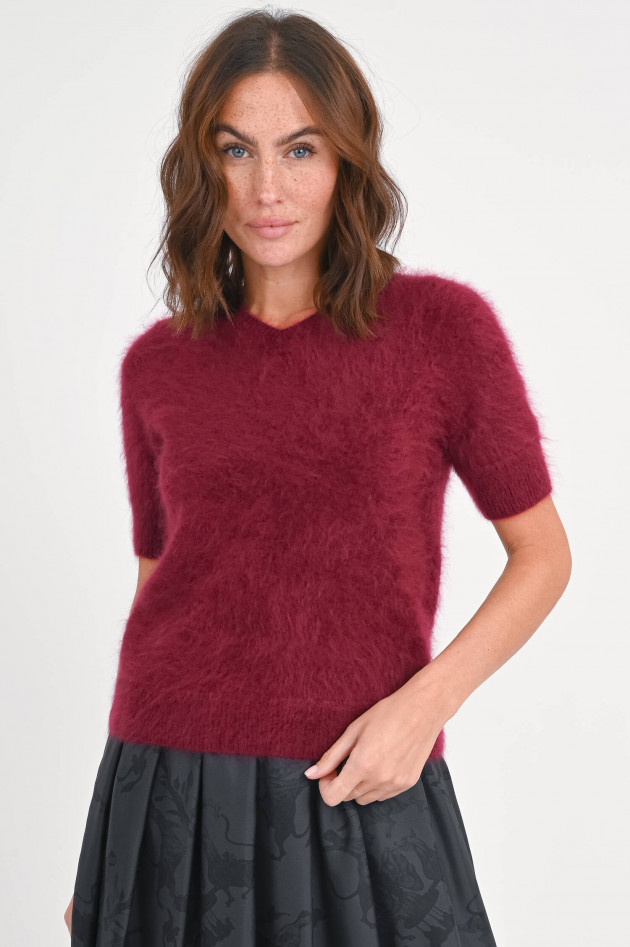 Dorothee Schumacher Kuscheliger Cashmerepullover in Bordeaux