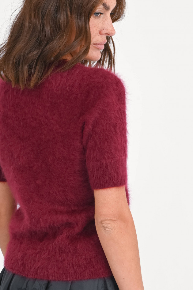 Dorothee Schumacher Kuscheliger Cashmerepullover in Bordeaux