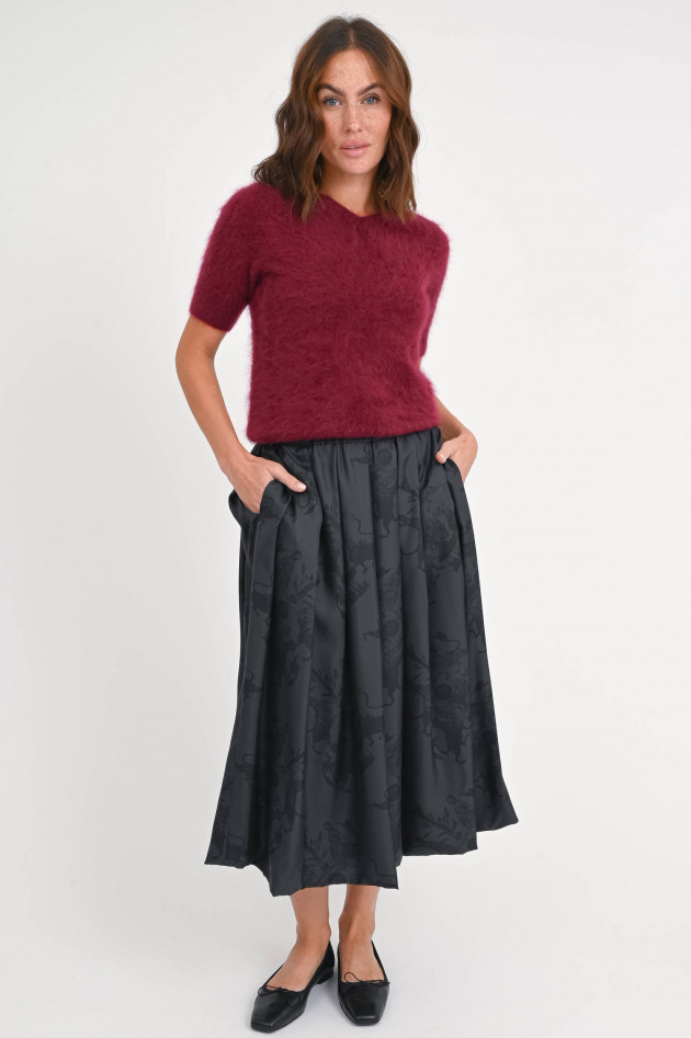 Dorothee Schumacher Kuscheliger Cashmerepullover in Bordeaux