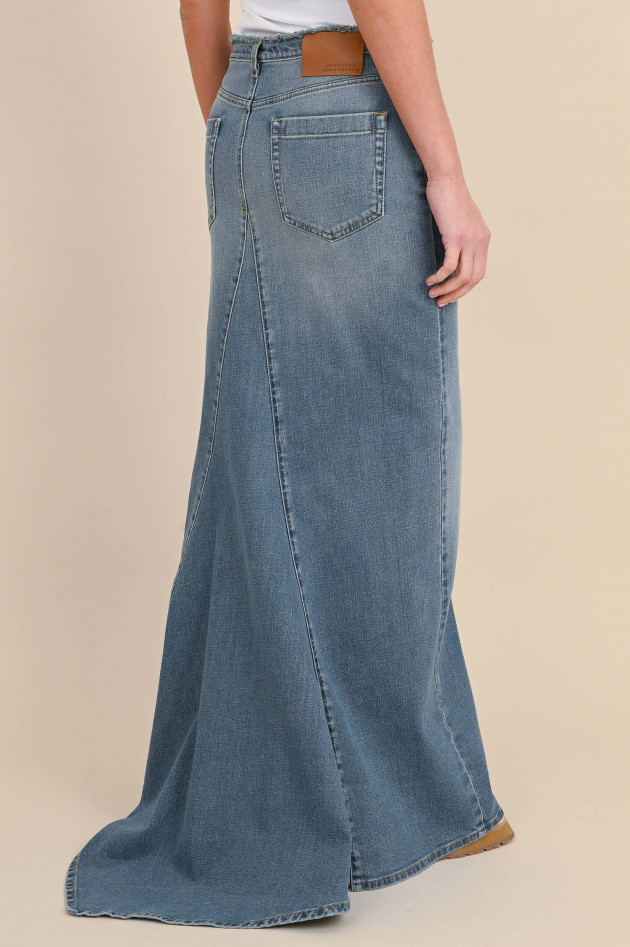 Dorothee Schumacher Maxi Rock DENIM LOVE in Mittelblau