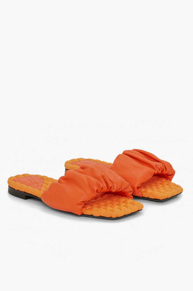 Dorothee Schumacher Flache Sandale in Orange