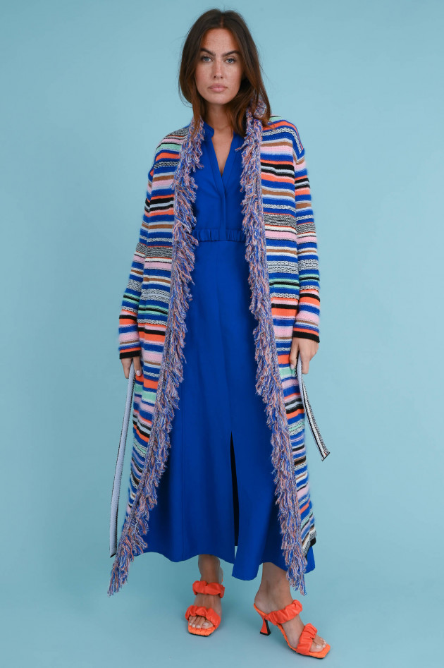 Dorothee Schumacher Maxi-Strickmantel in Multicolor