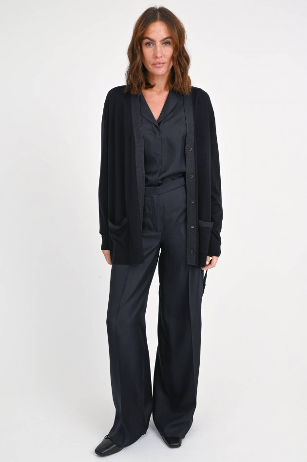 Dorothee Schumacher Cardigan aus Wolle in Navy