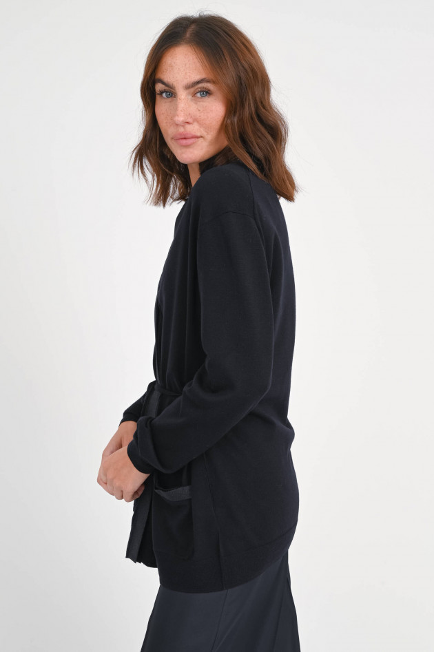 Dorothee Schumacher Cardigan aus Wolle in Navy