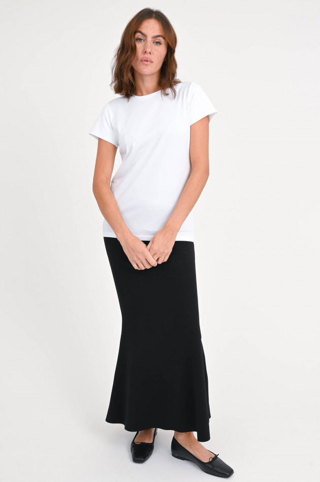 Dorothee Schumacher Slim Fit T-Shirt in Weiß
