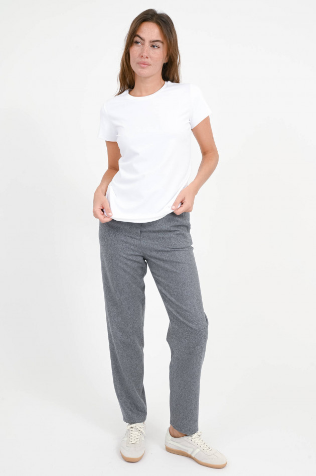Dorothee Schumacher Slim Fit T-Shirt in Weiß