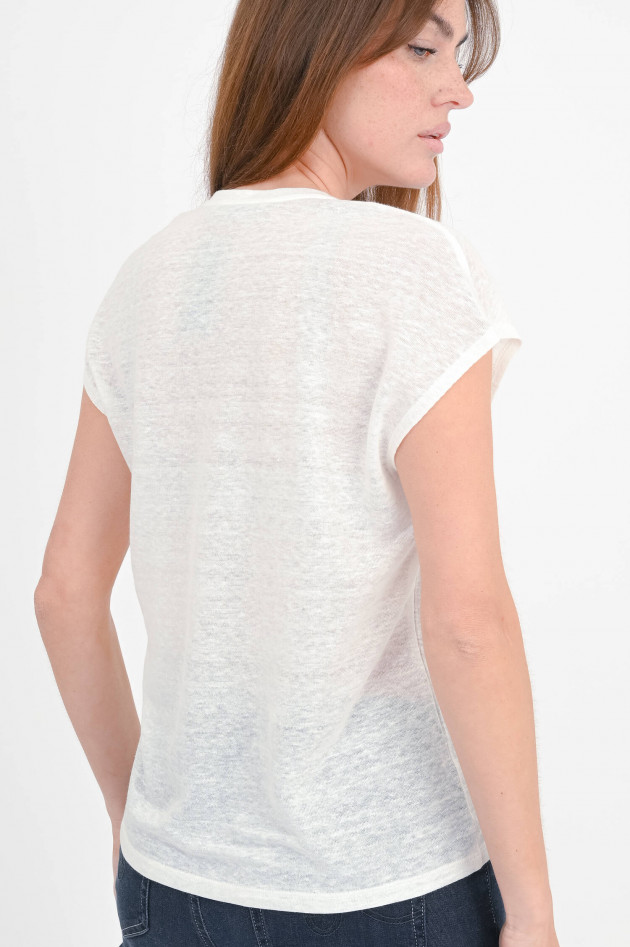 Dorothee Schumacher Shirt aus Hanf  in Camellia White