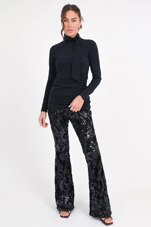 Dorothee Schumacher Schluppen-Bluse in Dark Navy
