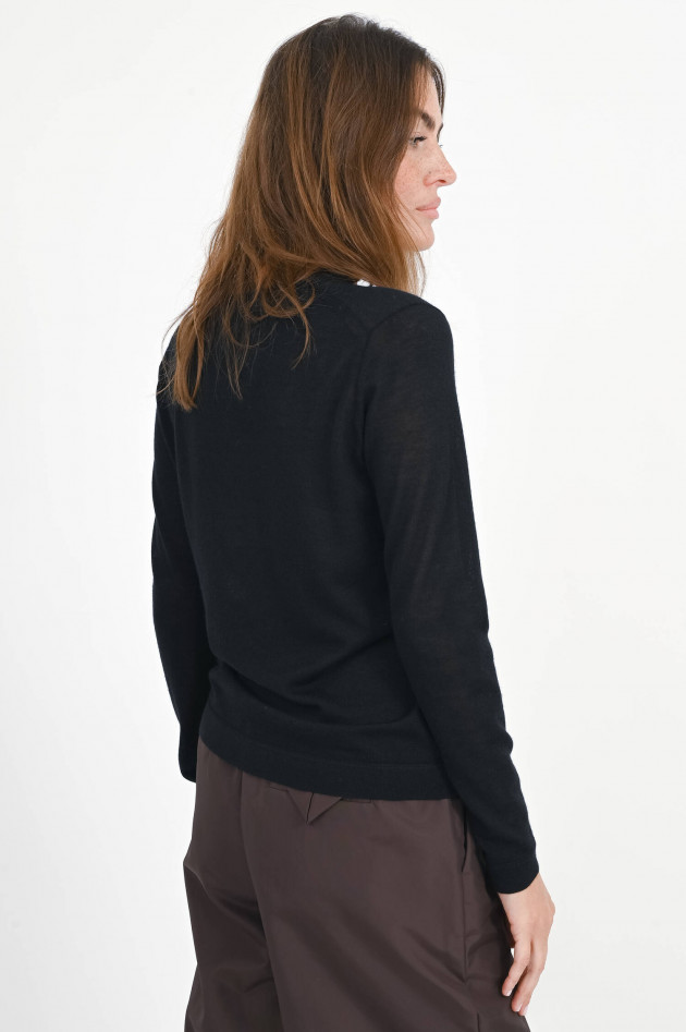 Dorothee Schumacher Cashmere Pullover in Pure Black