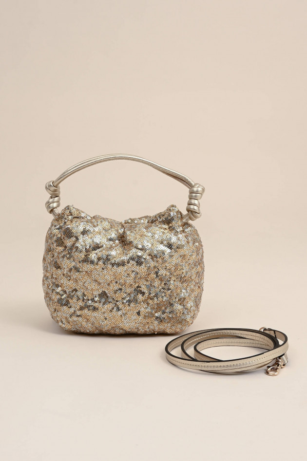 Dorothee Schumacher Beuteltasche SHIMMERING TOUCH in Gold