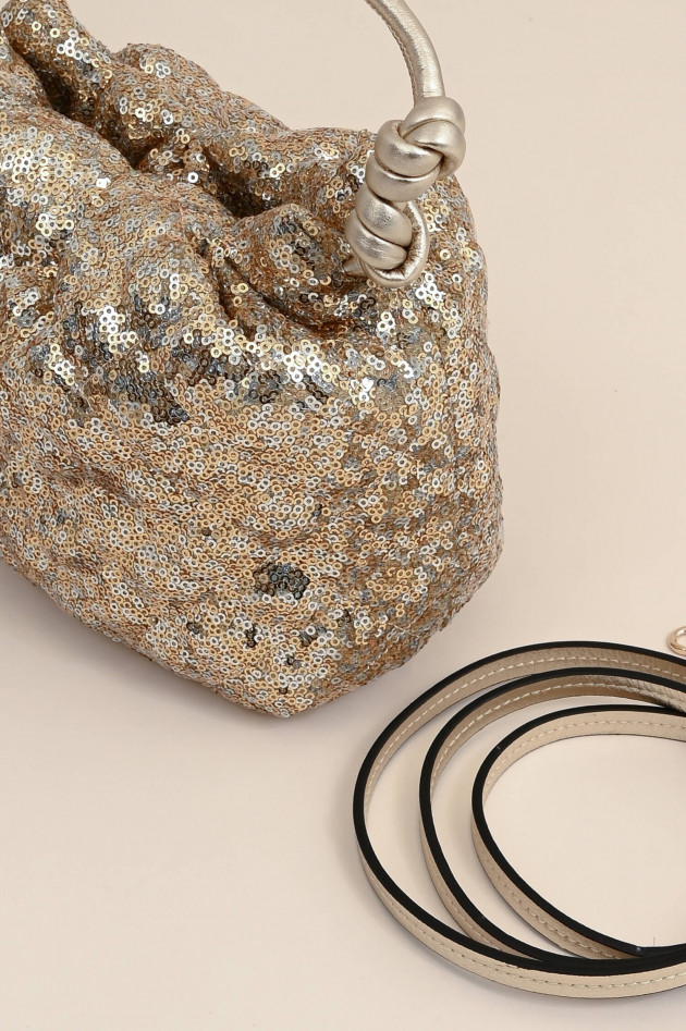 Dorothee Schumacher Beuteltasche SHIMMERING TOUCH in Gold