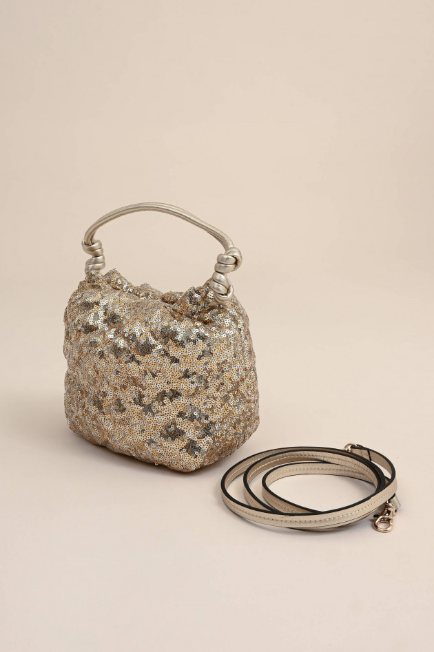 Dorothee Schumacher Beuteltasche SHIMMERING TOUCH in Gold