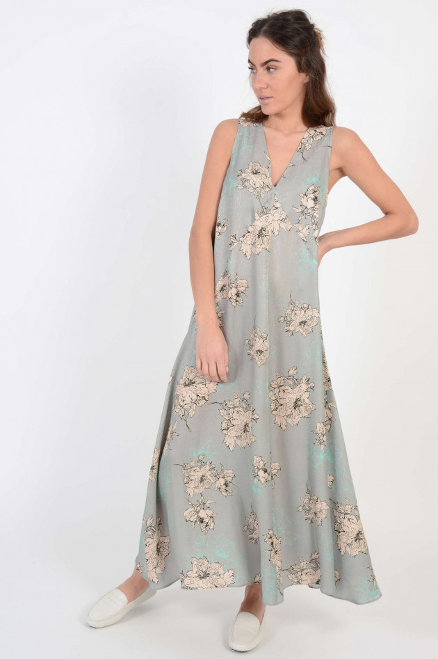 Antonelli Firenze Kleid mit V-Ausschnitt in Mintgrün