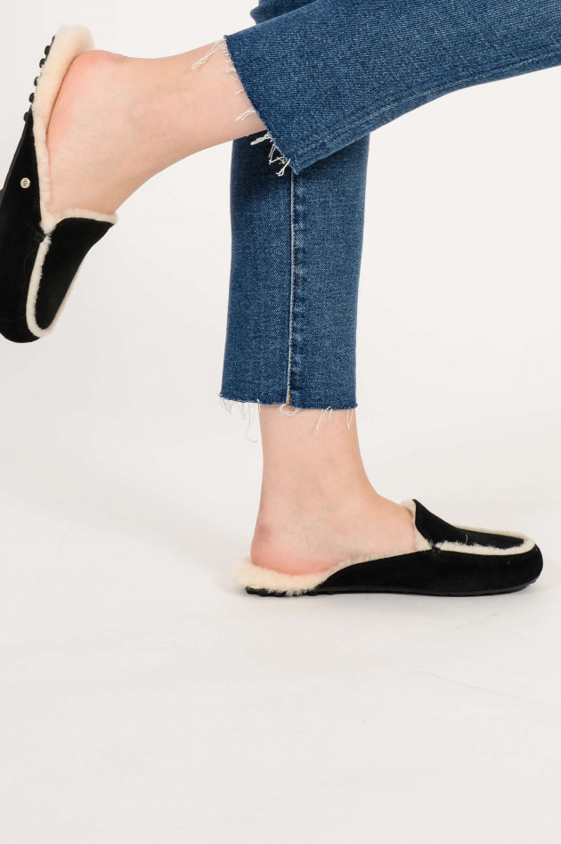 Ugg Hausschuhe LANE SLIP - ON in Schwarz