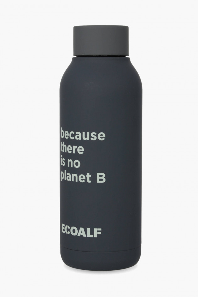 Ecoalf Edelstahl-Trinkflasche BRONSONALF in Midnight