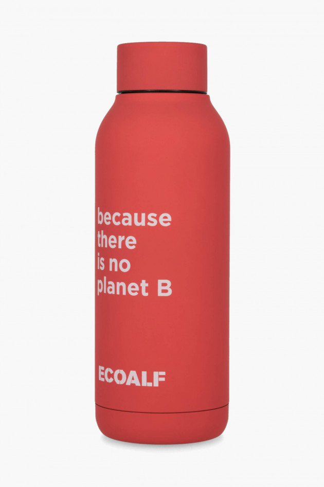 Ecoalf Edelstahl-Flasche BRONSONALF in Rot