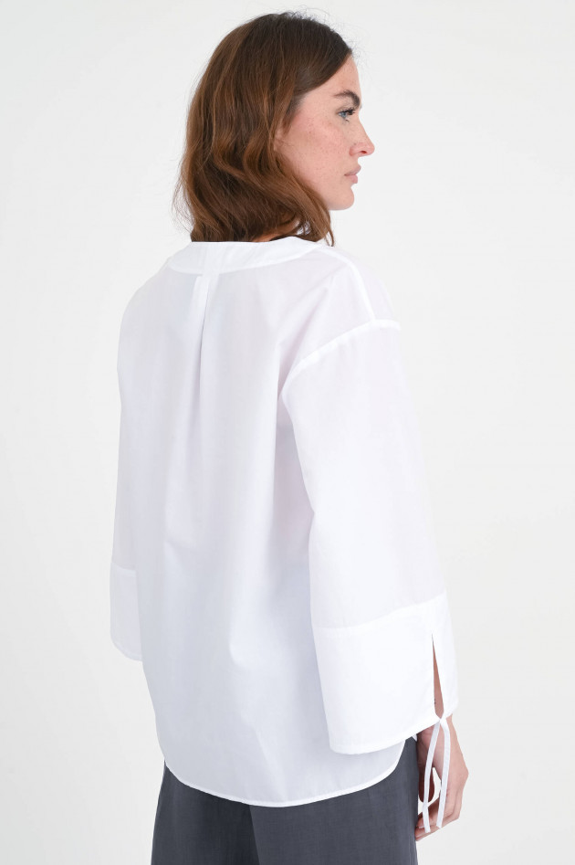 Ecoalf Tunika aus Tencel-Baumwolle in Weiß