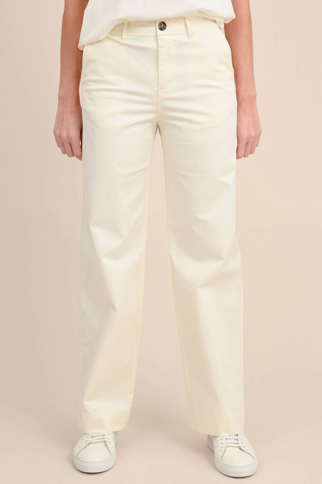 Ecoalf Flared Jeans in Off White
