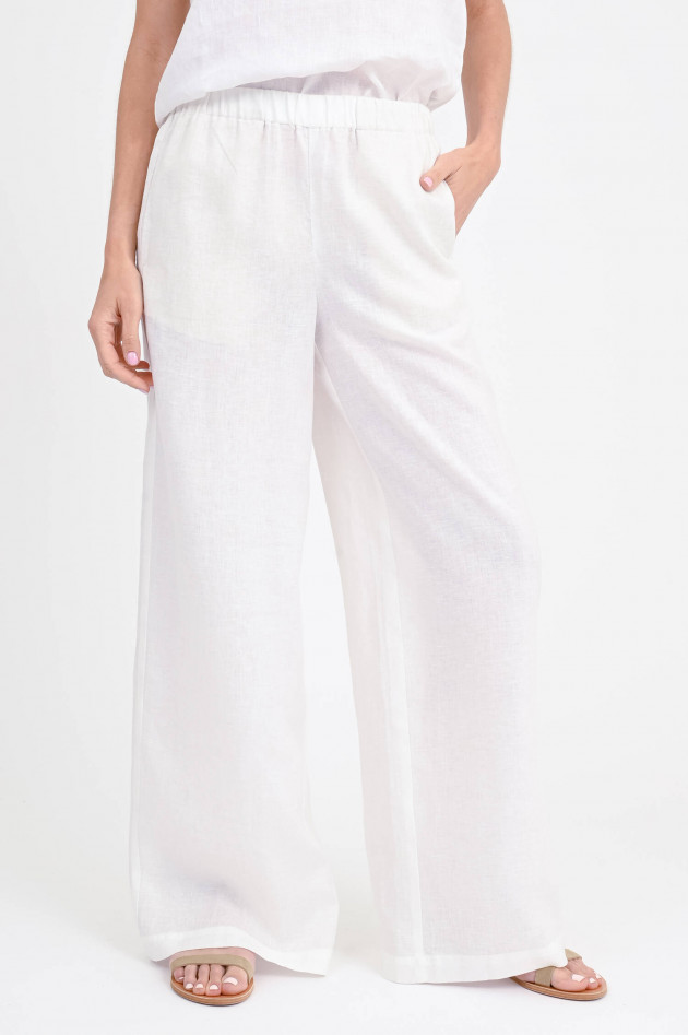 Ecoalf Leinenhose MOSSI in Weiß