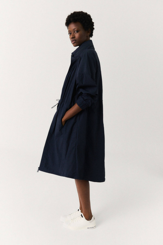 Ecoalf Oversized Parka ISLA in Marine