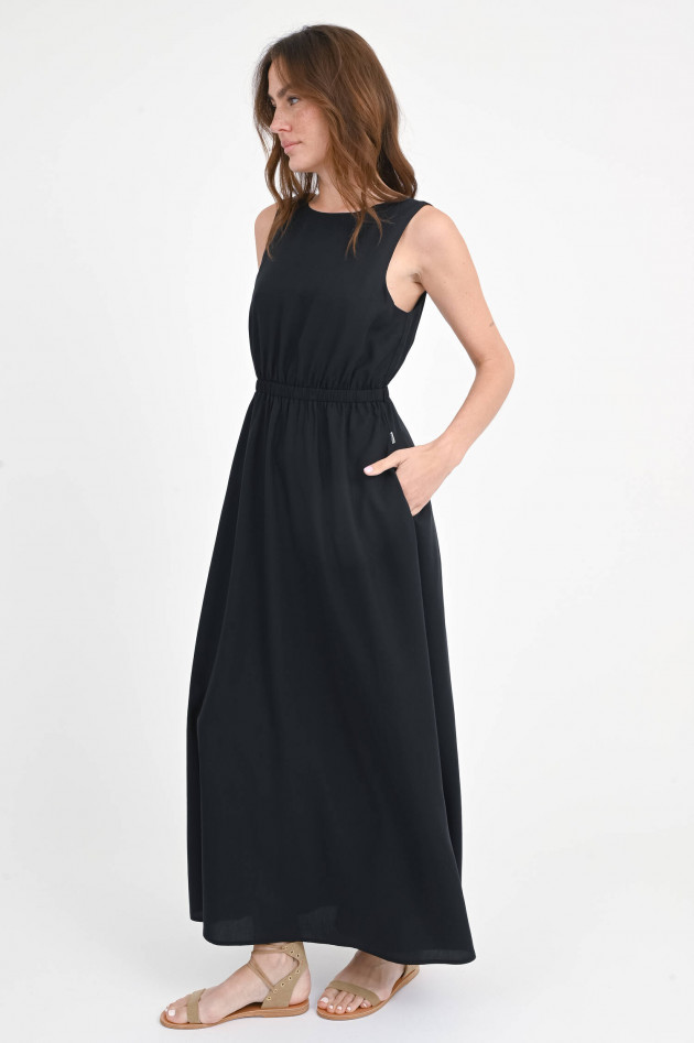 Ecoalf Maxi-Kleid KARL mit Rückenausschnitt in Schwarz