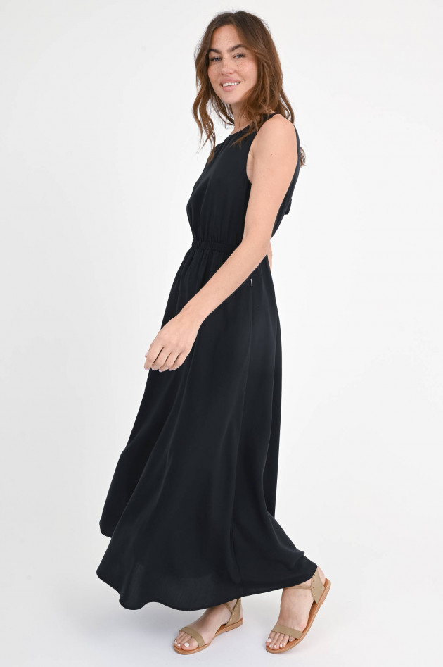 Ecoalf Maxi-Kleid KARL mit Rückenausschnitt in Schwarz