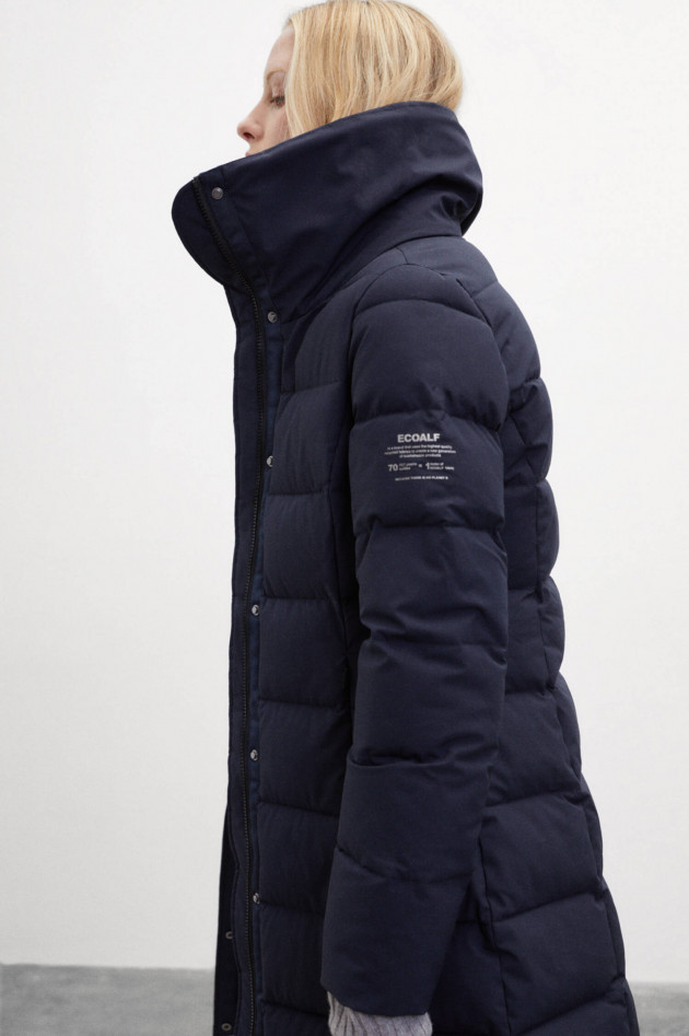 Ecoalf Steppmantel BOLIVARALF in Navy
