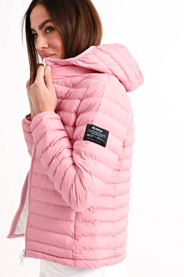 Ecoalf Leichte Stepp-Jacke ATLANTICALF in Altrosa