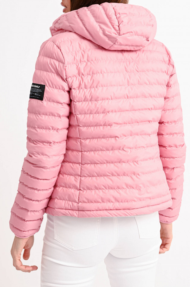 Ecoalf Leichte Stepp-Jacke ATLANTICALF in Altrosa