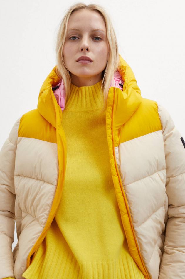Ecoalf Steppjacke ELBERTALF in Creme/Gelb