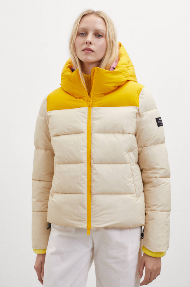 Ecoalf Steppjacke ELBERTALF in Creme/Gelb