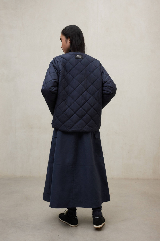 Ecoalf Wendejacke GERES inklusive Schal in Braun/Blau