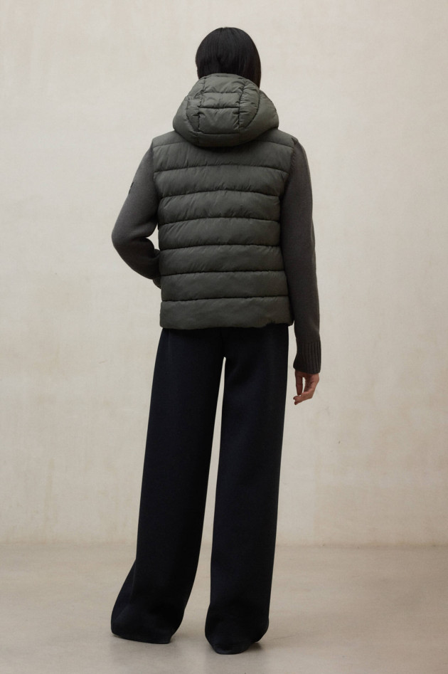 Ecoalf Hybrid Strickjacke DENALI in Oliv