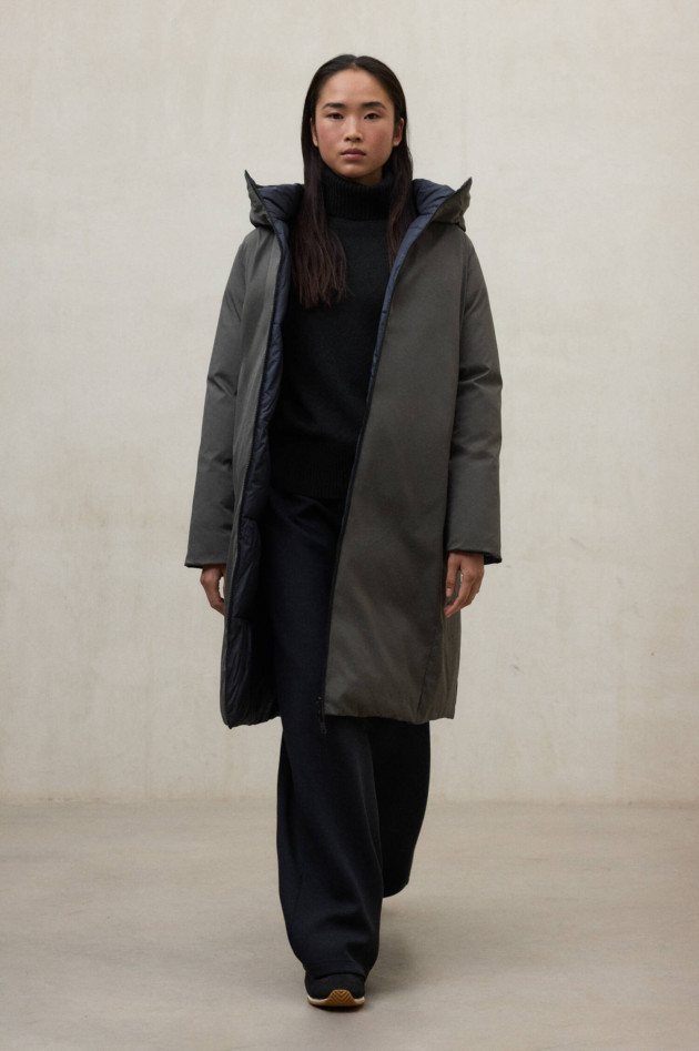 Ecoalf Wendemantel BARU n Navy/Oliv